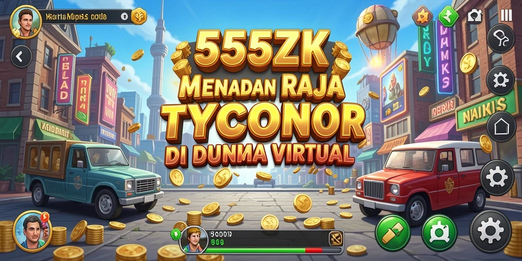 Tampilan menarik dari gameplay 555ZK yang seru dan kompetitif.