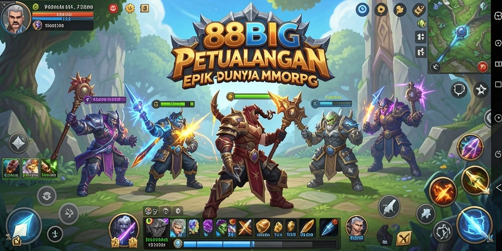Gameplay epik dan interaksi pemain di dunia 88BIG.