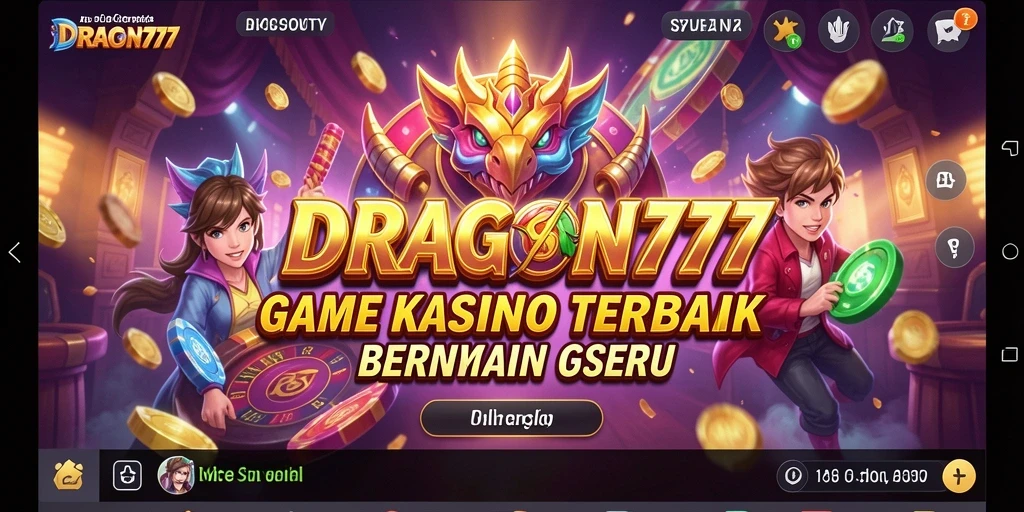 Tangkapan layar gameplay DRAGON777 yang menampilkan suasana kasino yang seru.