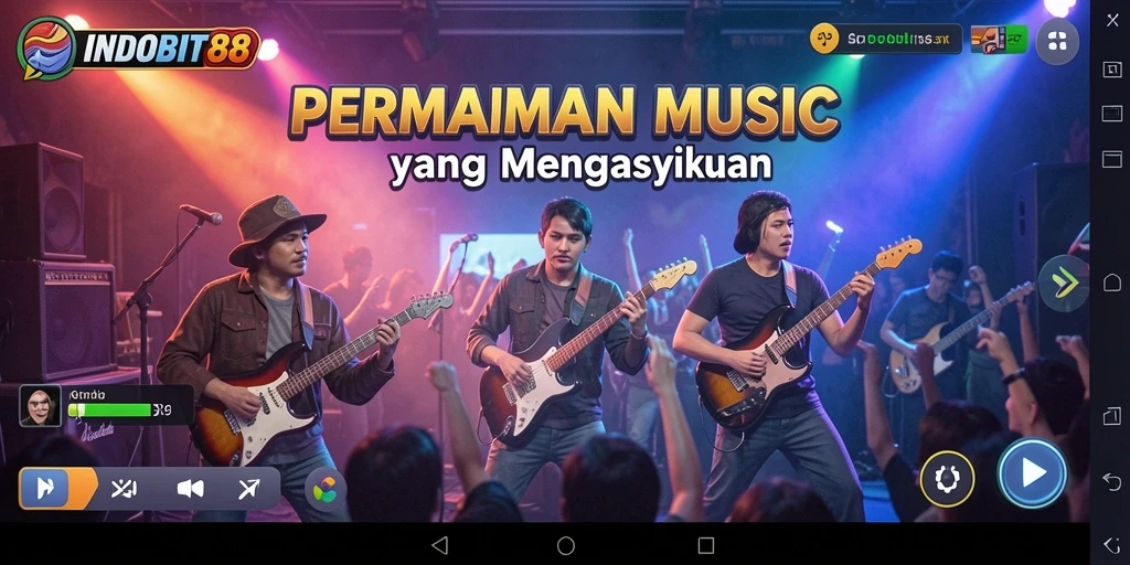 Screenshot gameplay INDOBIT88 menampilkan pengalaman bermain yang interaktif.