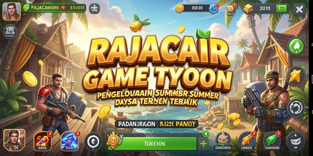 Tampilan gameplay RAJACAIR yang menarik dan interaktif.