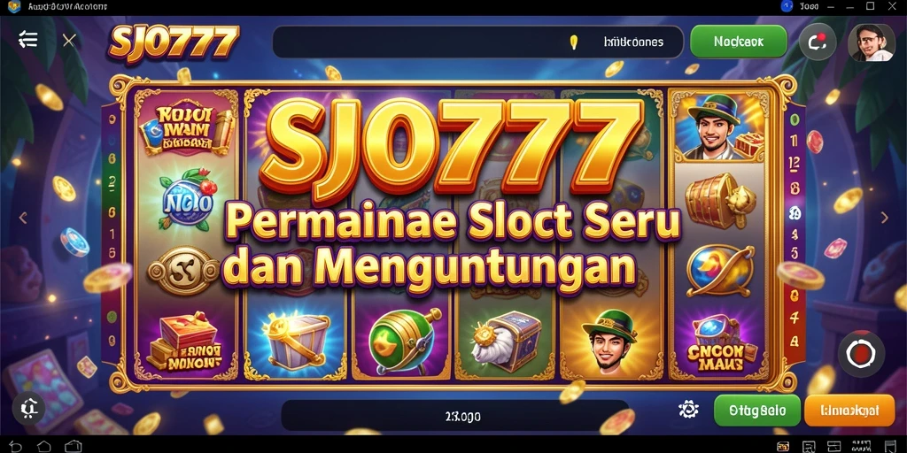 Pengalaman bermain slot yang menyenangkan dan berwarna di SJO777.