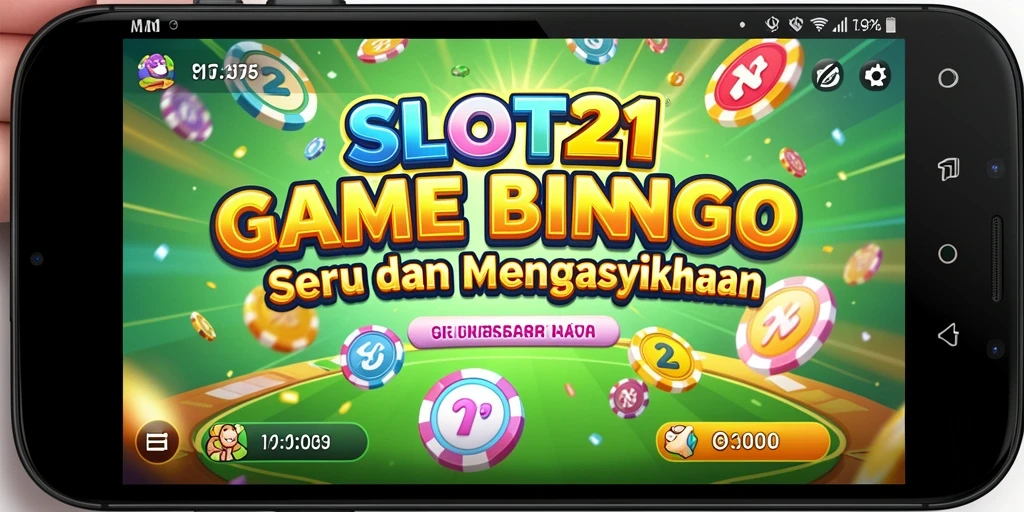 Tampilan utama SLOT21 menampilkan gameplay Bingo yang seru dan interaktif.