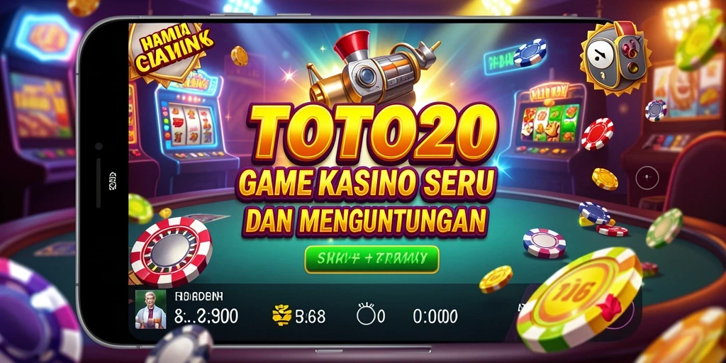 Tampilan gameplay Kasino yang menarik di TOTO20.
