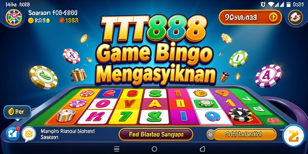 Tampilan gameplay menarik TTT888 dengan suasana Bingo yang menggembirakan.